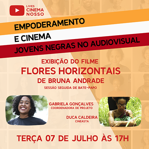 LIVE – Empoderamento e Cinema – FLORES HORIZONTAIS