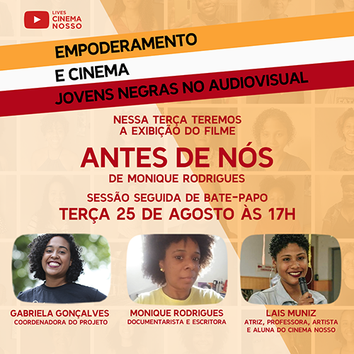 LIVE – Empoderamento e Cinema – Antes de Nós